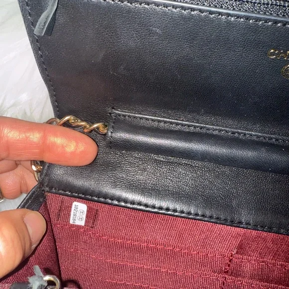 Chanel Black Quilted Crossbody Bag WOC - Picture 5 of 10